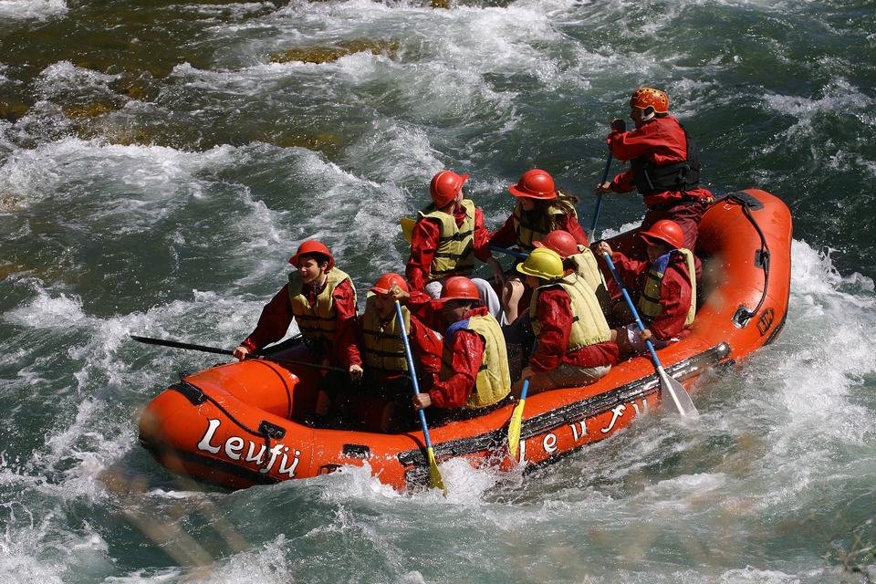 Rafting en el Río Atuel