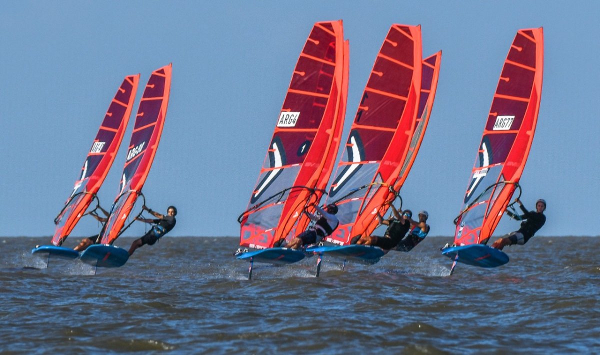 Windsurf en El Nihuil